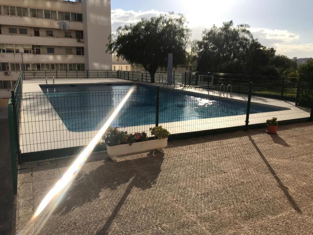 Los Fernandos, 1St Line Beachfront Poniente, 2 Bedroom Apartment Ocean Terrace بينايدورم المظهر الخارجي الصورة